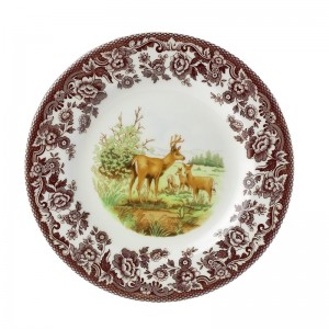 Spode Woodland 10.5" Mule Deer Dinner Plate SPD1907